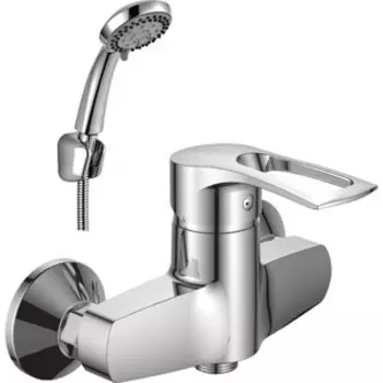 Смеситель для душа Rossinka Silvermix с душем, хром (T40-41)