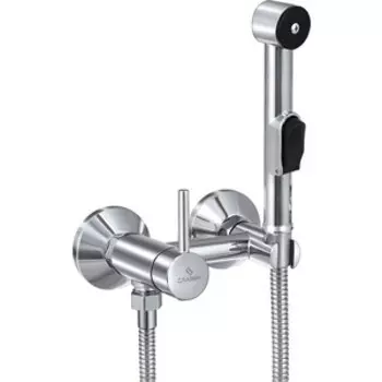 Смеситель для душа Славен Город с гигиенической лейкой, хром (СЛ-ОД-Д51)