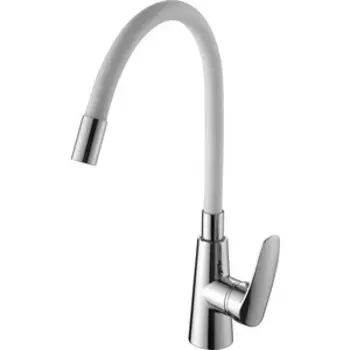 Смеситель для кухни Ammore A5505-3 хром/белый