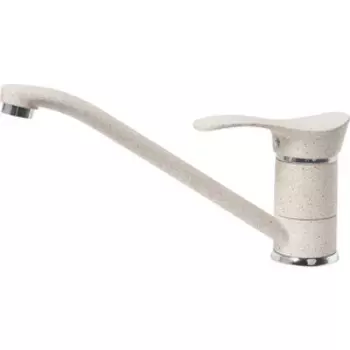 Смеситель для кухни AquaGranitEx бежевый (C-1040 (328)