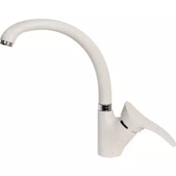 Смеситель для кухни AquaGranitEx бежевый (C-3040 (328)