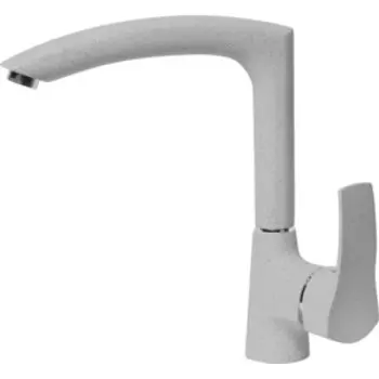 Смеситель для кухни AquaGranitEx серый (C-7040 (310)