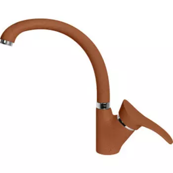 Смеситель для кухни AquaGranitEx терракот (C-3040 (307)