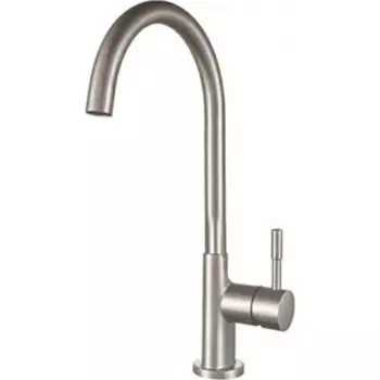 Смеситель для кухни Aquanet Steel сатин (225488)
