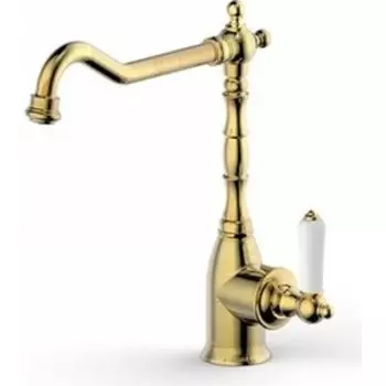 Смеситель для кухни Bravat Art высокий, бронза (F775109U)