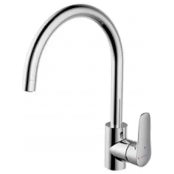 Смеситель для кухни Bravat Source высокий (F7173218CP-ENG)