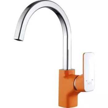 Смеситель для кухни D&K Berlin-Kunste оранжевый/хром (DA1432413)