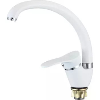 Смеситель для кухни D-Lin белый (D150405-C)