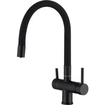 Смеситель для кухни EMAR ЕС-3015 black