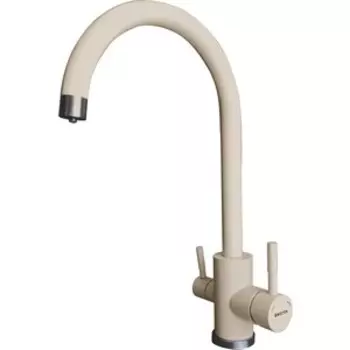 Смеситель для кухни Ewigstein 34235162 с подключением к фильтру, крем