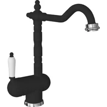 Смеситель для кухни Florentina Ода FL черный Fg (313.08H.1113.102)