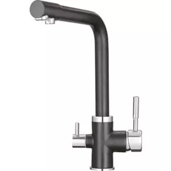 Смеситель для кухни Granula GR-2015 черный