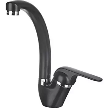 Смеситель для кухни Granula GR-2024 черный