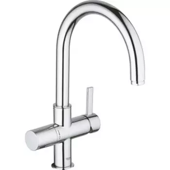 Смеситель для кухни Grohe Blue для подачи смешанной и фильтрованной воды, хром (33251000)