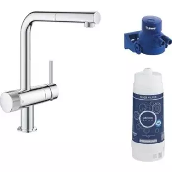 Смеситель для кухни Grohe Blue Pure Minta с фильтром, хром (119706)