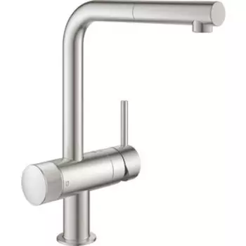 Смеситель для кухни Grohe Blue с функцией фильтрации воды, суперсталь (31721DC0)