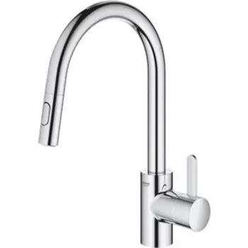 Смеситель для кухни Grohe Eurosmart Cosmopolitan с выдвижным изливом (31481001)