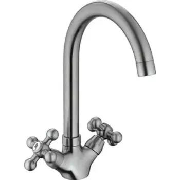 Смеситель для кухни Haiba HB19-5 сатин (HB4119-5)