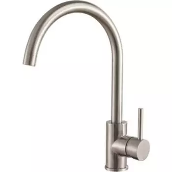 Смеситель для кухни Haiba HB304-3 нержавеющая сталь (HB70304-3)