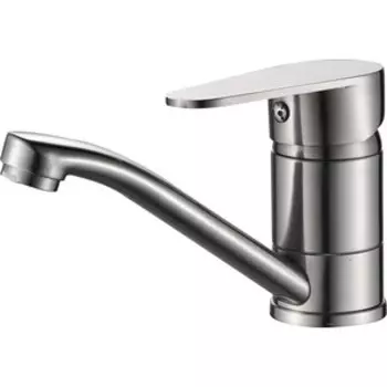 Смеситель для кухни Haiba HB802 нержавеющая сталь (HB45802)