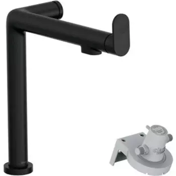 Смеситель для кухни Hansgrohe Aqittura M91 с подключением фильтра, матовый черный (76804670)