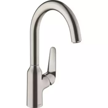 Смеситель для кухни Hansgrohe Focus нержавеющая сталь (71802800)