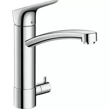 Смеситель для кухни Hansgrohe Logis с запорным вентилем, хром (71834000)