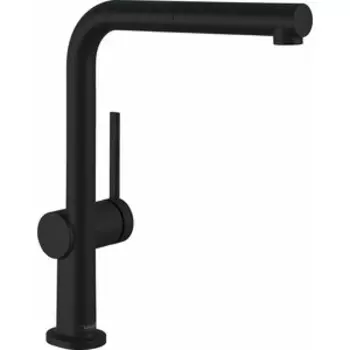 Смеситель для кухни Hansgrohe Talis черный матовый (72808670)