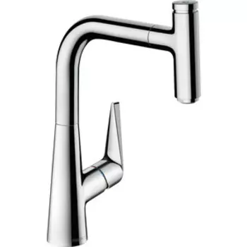 Смеситель для кухни Hansgrohe Talis Select S с выдвижным изливом, хром глянцевый (72822000)