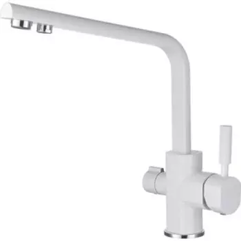 Смеситель для кухни Kaiser Decor под фильтр, белый (40144-10)