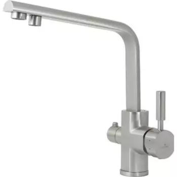 Смеситель для кухни Kaiser Decor под фильтр, серебро Silver (40144-5)