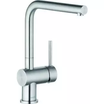 Смеситель для кухни Kludi L Steel сталь (45803F877)