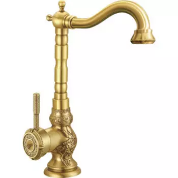 Смеситель для кухни Lemark Jasmine бронза (LM6645B)