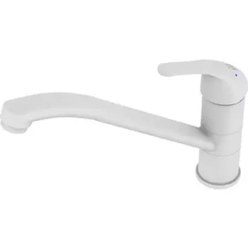 Смеситель для кухни Milardo Meal белый матовый (M02WTR0M05)