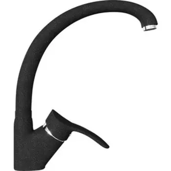 Смеситель для кухни Mixline ML-GS01 высокий, антрацит 343 (4660105233909)