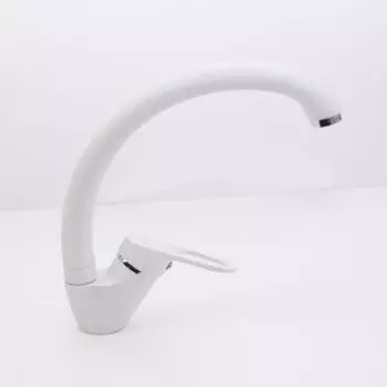 Смеситель для кухни Mixline ML-GS02 белый 331 (4620031443711)