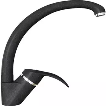 Смеситель для кухни Mixline ML-GS02 высокий, антрацит 343 (4660105233916)