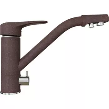 Смеситель для кухни Mixline ML-GS05 под фильтр, шоколад 345 (4660105234128)