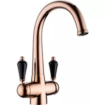 Смеситель для кухни Omoikiri Okinawa RG-BL розовое золото (4994076)