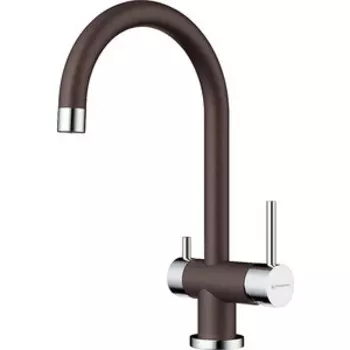 Смеситель для кухни Omoikiri Yamada DC под фильтр, темный шоколад (4994229)