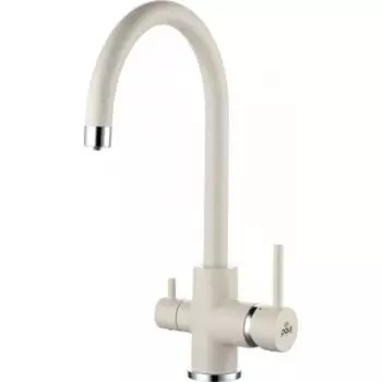 Смеситель для кухни Paulmark Essen под фильтр, бежевый (Es213211-328)