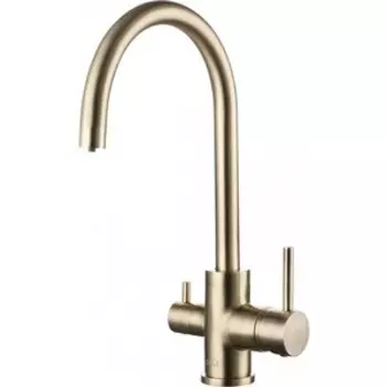 Смеситель для кухни Paulmark Essen под фильтр, бронза (Es213211-BR)