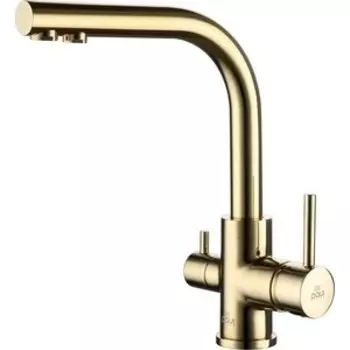 Смеситель для кухни Paulmark Essen под фильтр, золото (Es213011-G)