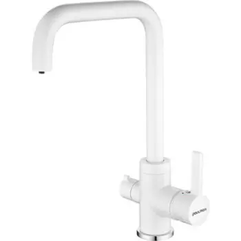 Смеситель для кухни Paulmark Logas белый (Lo213021-431TW)