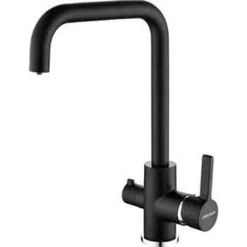 Смеситель для кухни Paulmark Logas черный металлик (Lo213021-418)