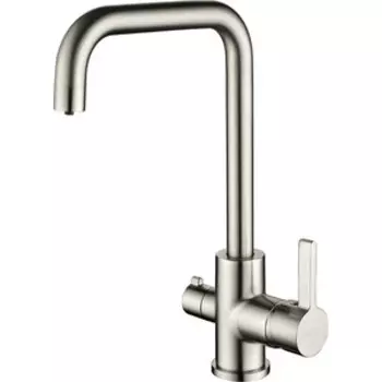 Смеситель для кухни Paulmark Logas никель (Lo213021-NI)