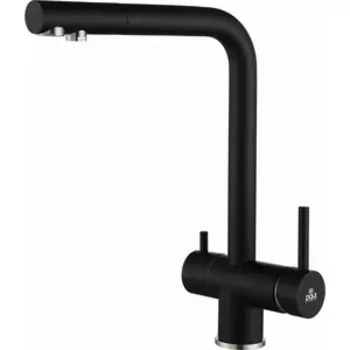 Смеситель для кухни Paulmark Skalen под фильтр, антрацит (Sk213020-401)