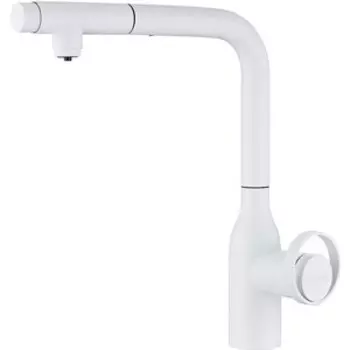 Смеситель для кухни Paulmark Urban с подключением фильтра, белый матовый (Ur213104-431)