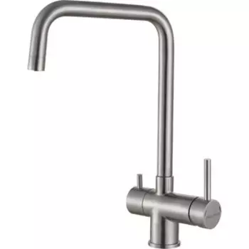 Смеситель для кухни Paulmark Wetter под фильтр, нержавеющая сталь (We213030-SS)