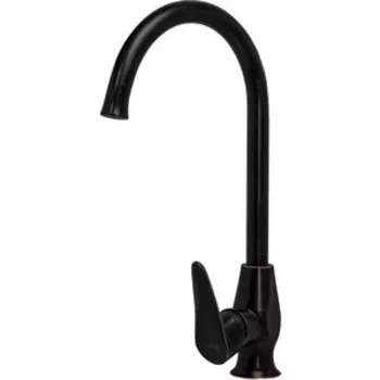 Смеситель для кухни Профсан Steel PSM-301-3 черный/бронза